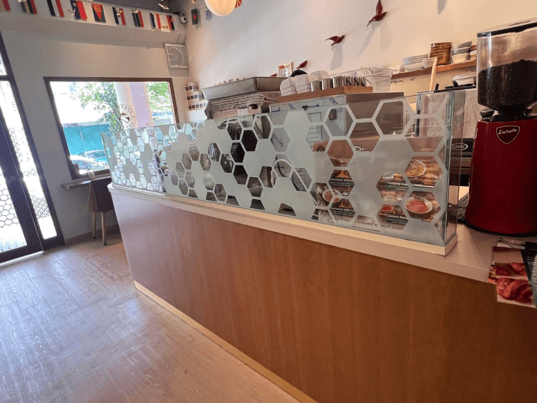 THE BEST GREAT FROSTED GLAS SLINE DESIGN OLD KLANG ROAD