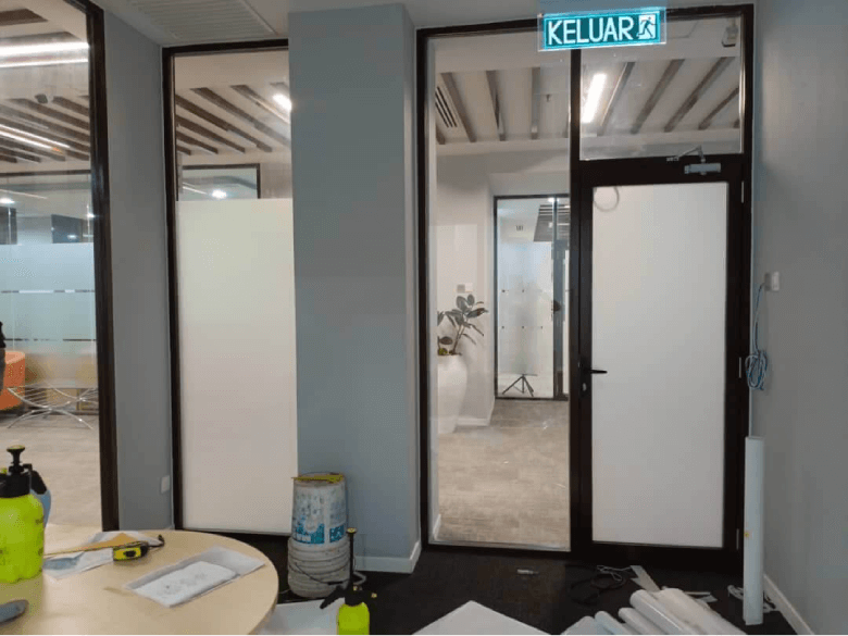 GREAT EXPERT THE BEST FROSTED GLASS DOOR KEPONG BARU
