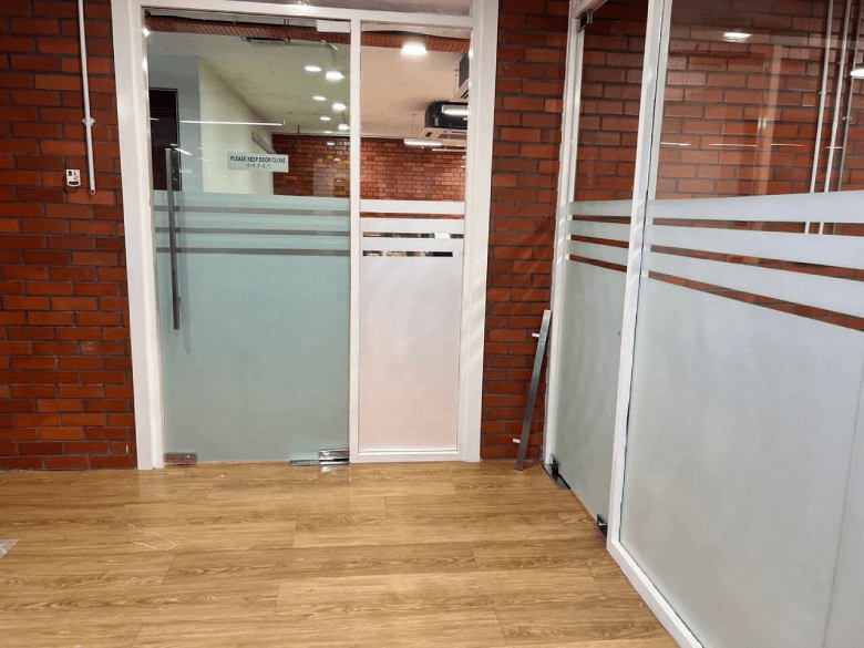 (FD) 303 - Frosted Window Film Kuala Lumpur THE BEST FROSTED GLASS WINDOW FILM STICKER AMPANG HILIR