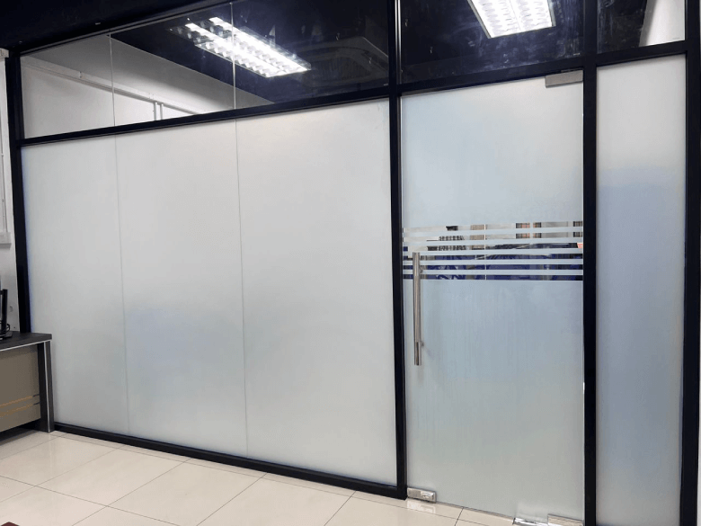 THE BEST GREAT FROSTED GLASS LINE DESIGN DESA PANDAN