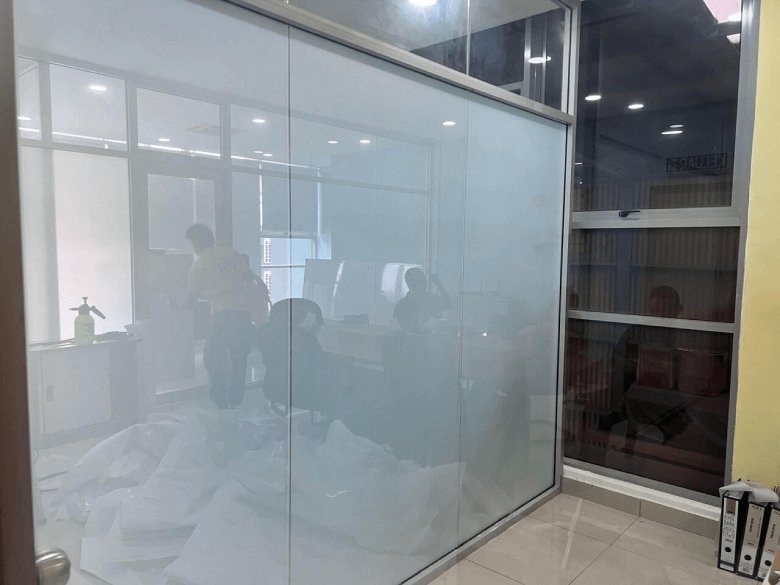 FROSTED (26) - Frosted Window Film Kuala Lumpur THE BEST FROSTED GLASS WINDOW FILM STICKER TAMAN MELATI