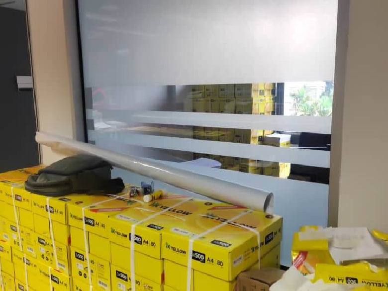 THE BEST FIND OUT GREAT FROSTED GLASS STICKER BRICKFIELDS