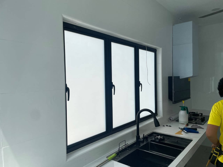 FROSTED (437) - Frosted Window Film Kuala Lumpur GREAT EXPERT ON THE BEST FROSTED KITCHEN KERAMAT