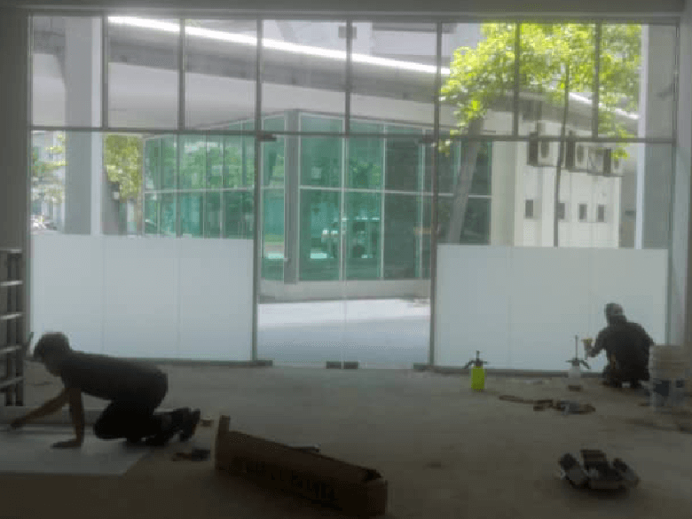 N(F) 48 - Frosted Window Film Kuala Lumpur BEST GREAT FROSTED GLASS WINDOW FILM STICKER SALAK SELATAN