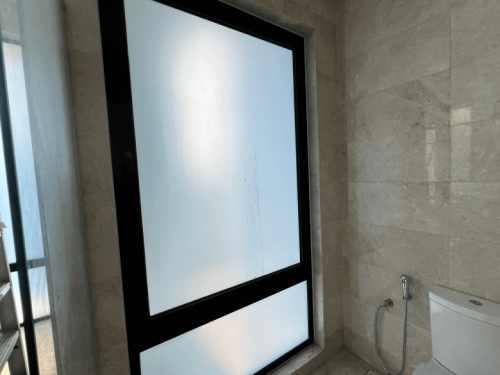 FROSTED GLASS WINDOW FILM STICKER BUKIT TUNKU