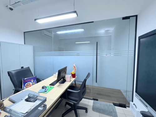 FROSTED GLASS WINDOW FILM STICKER BUKIT TUNKU