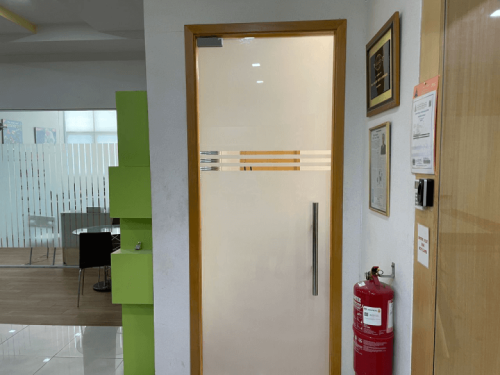 FROSTED GLASS WINDOW FILM STICKER TTDI