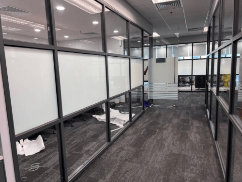 FROSTED GLASS WINDOW FILM STICKER SRI HARTAMAS
