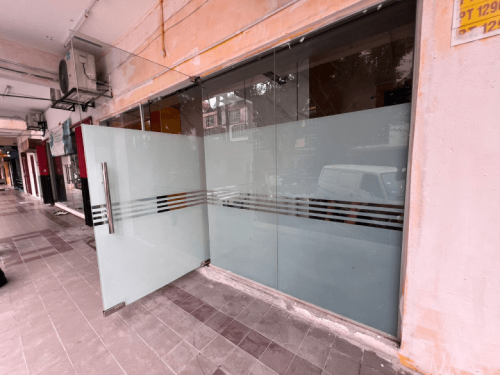 FROSTED GLASS WINDOW FILM STICKER BANDAR TASIK SELATAN
